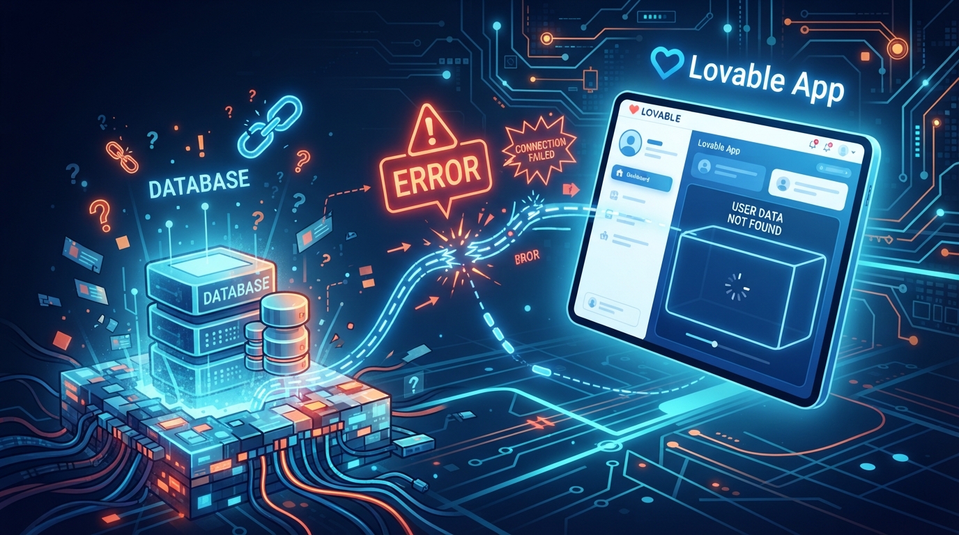 Lovable Database Not Connecting? Read This First