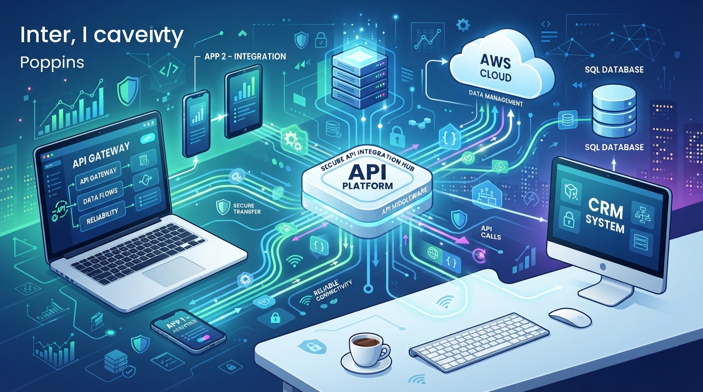 API Integration Learning Center illustration