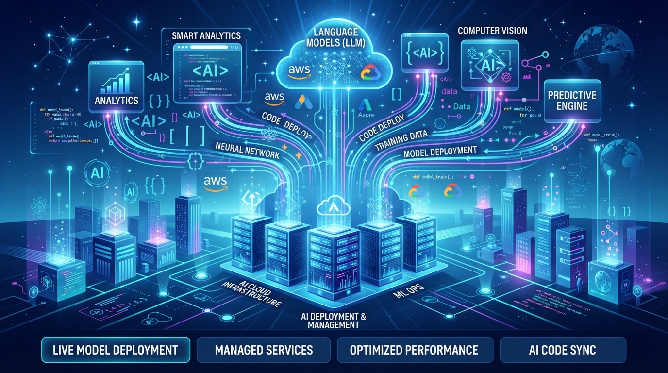 AI Deployment & DevOps Services illustration